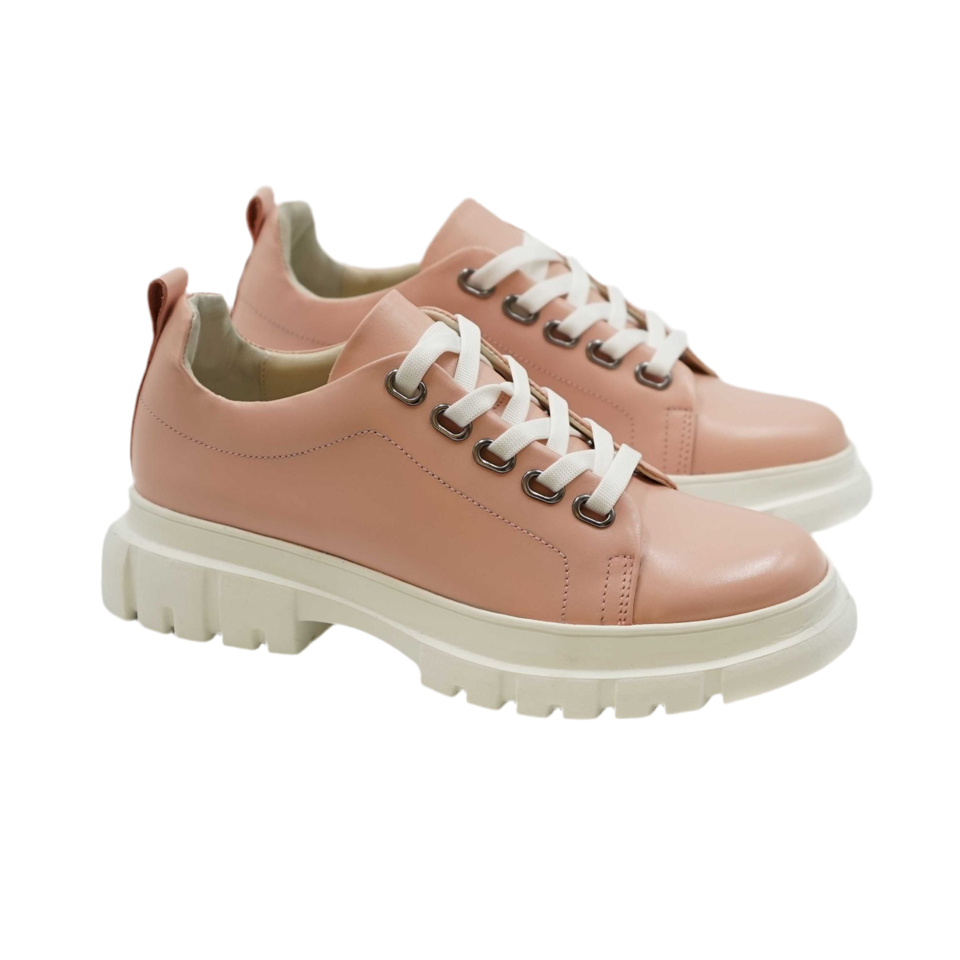 Pantofi dama sport, 133, din piele naturala roz | Paul Style