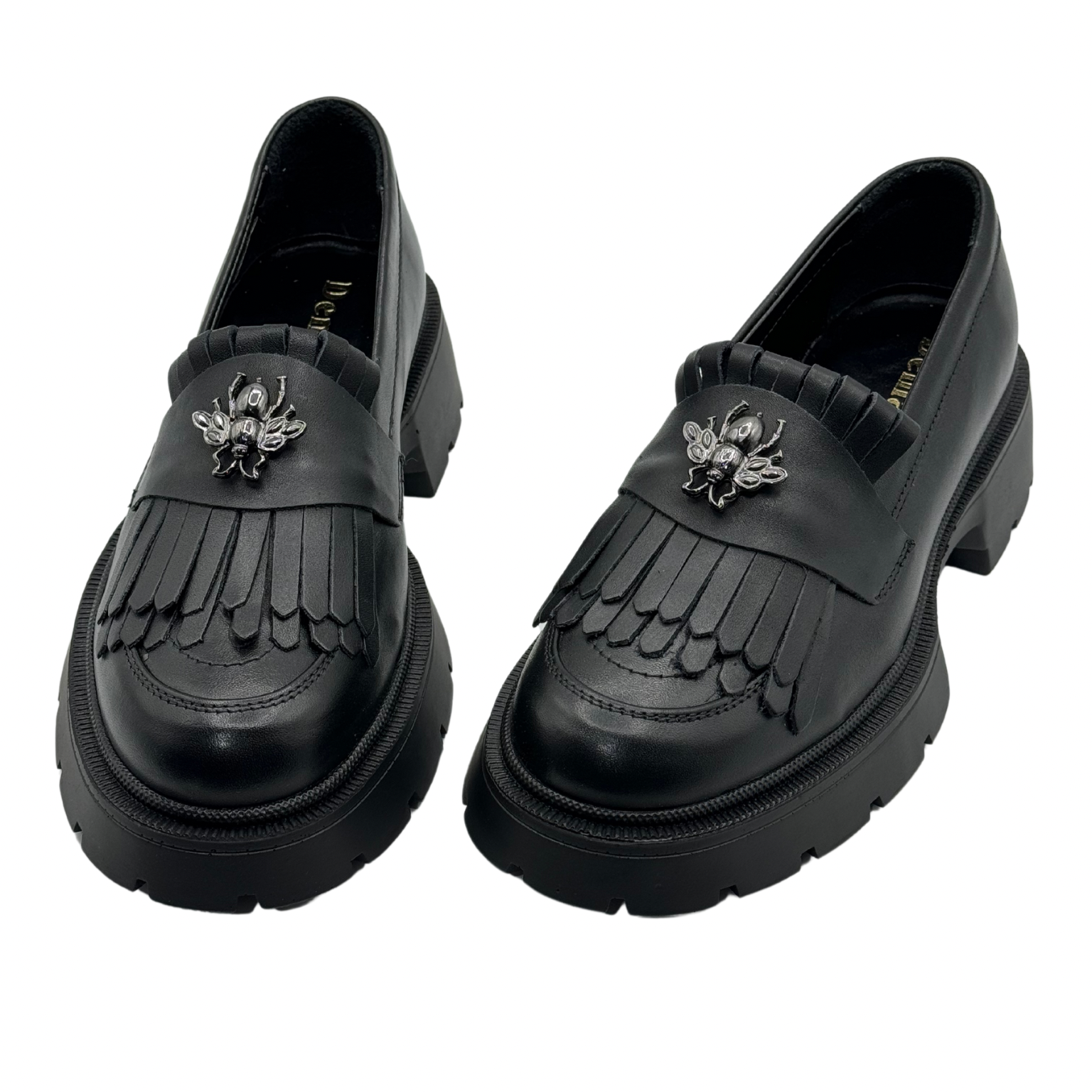 Mocasini dama negri, 131, din piele naturala | Paul Style