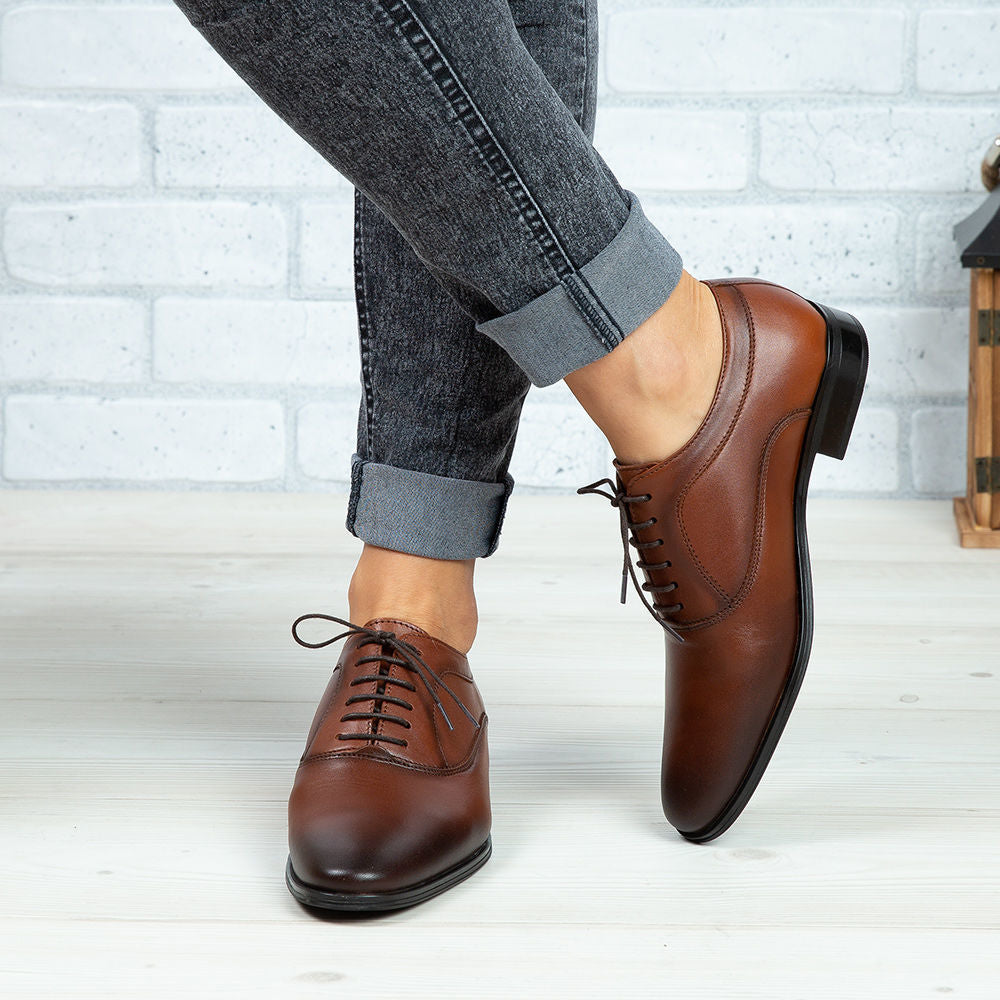 Pantofi copii din piele naturală 376 | Paul Style