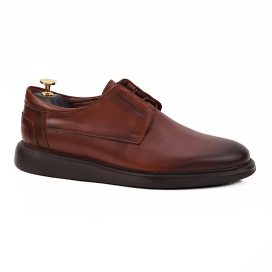 Pantofi casual bărbați piele naturală 558 maro | Paul Style