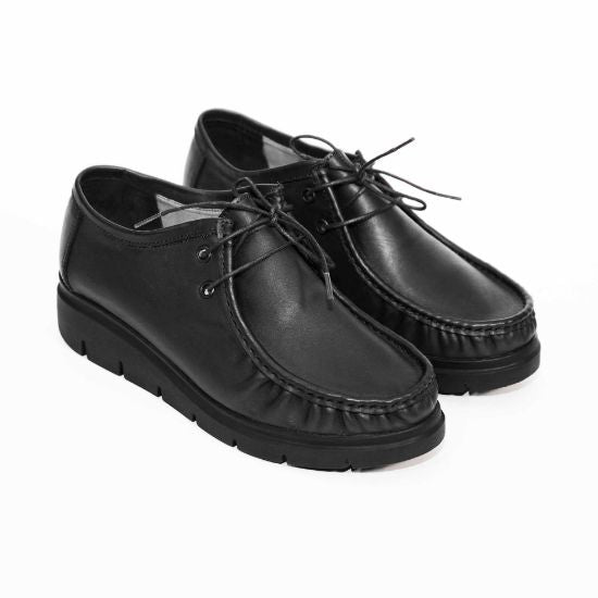 Pantofi damă piele naturală 142 Negru | Paul Style