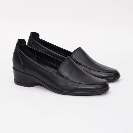 Pantofi damă piele naturală 141 Negru | Paul Style