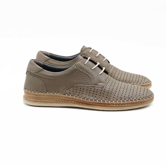 Pantofi casual barbati, 663, din piele naturala bej | Paul Style