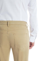 Pantaloni blugi crem - cod 7 | Ursachi