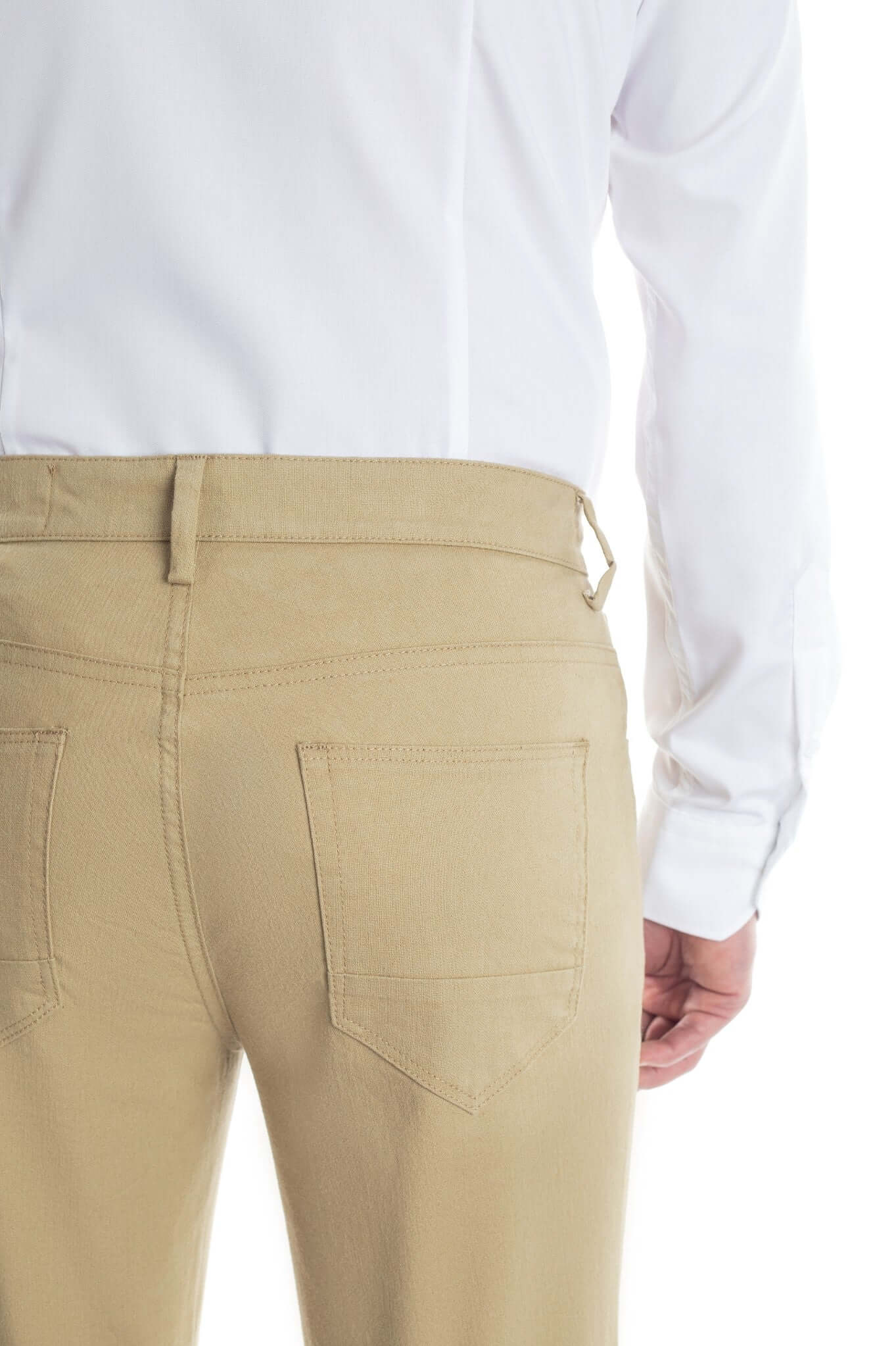 Pantaloni blugi crem - cod 7 | Ursachi
