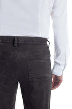 Pantaloni blugi maro - cod 4 | Ursachi