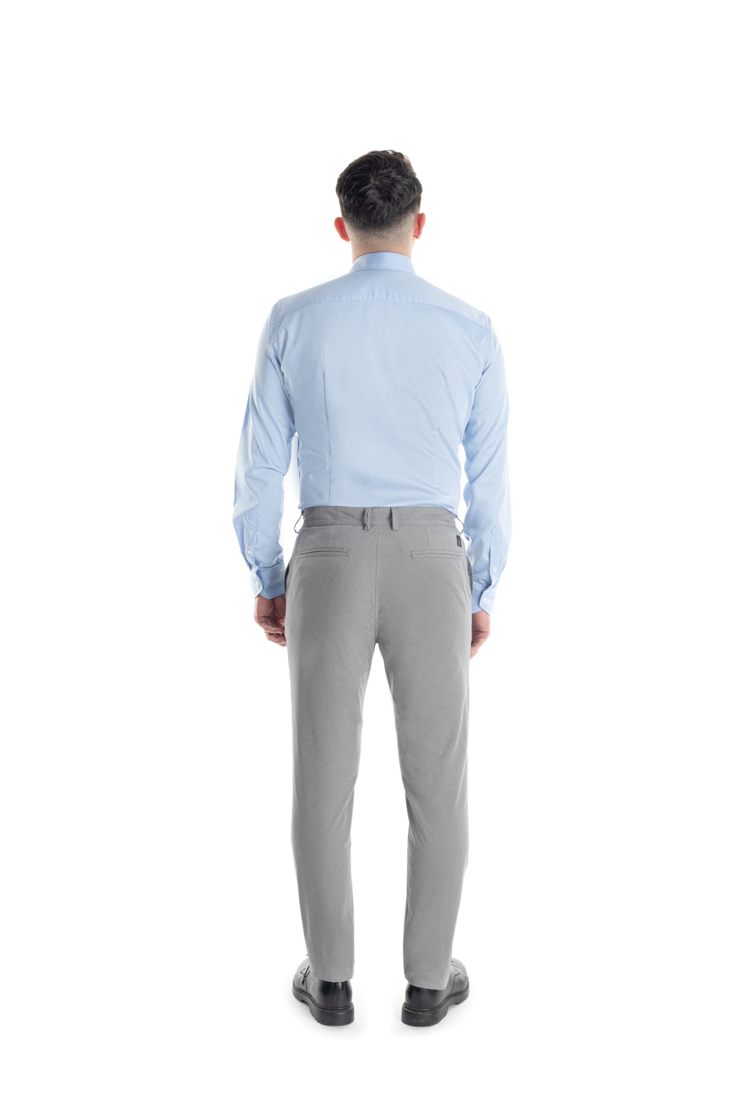 Pantaloni chinos gri deschis - cod 8