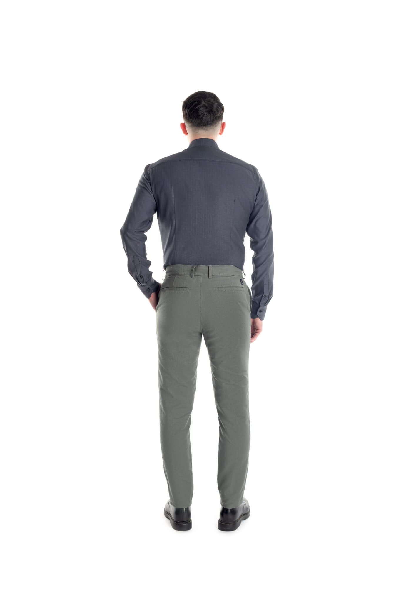 Pantaloni chinos gri deschis - cod 13 | Ursachi