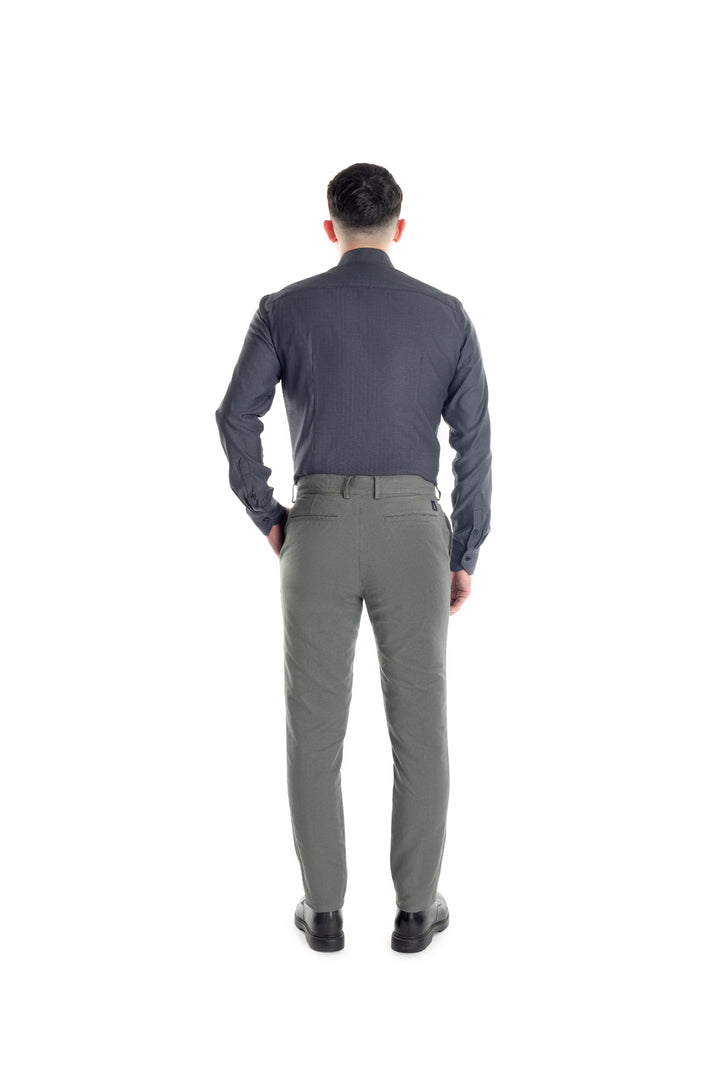 Pantaloni chinos gri deschis - cod 13