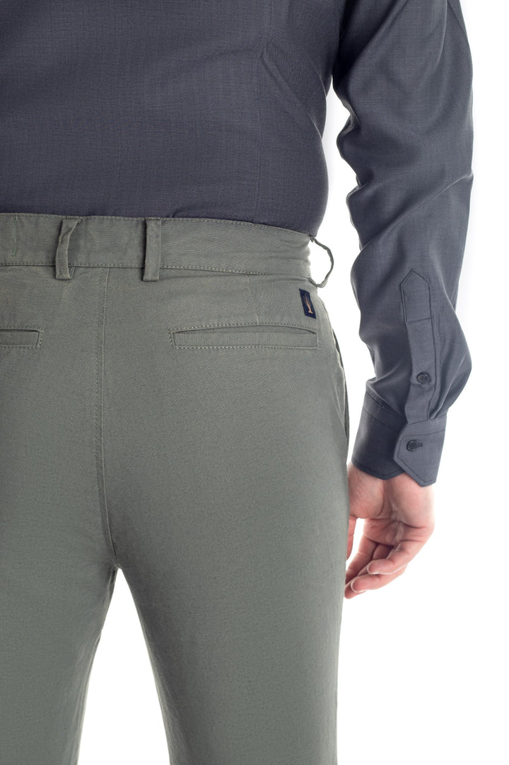 Pantaloni chinos gri deschis - cod 13