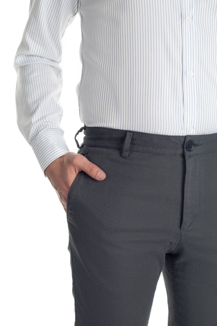 Pantaloni chinos gri - cod 5