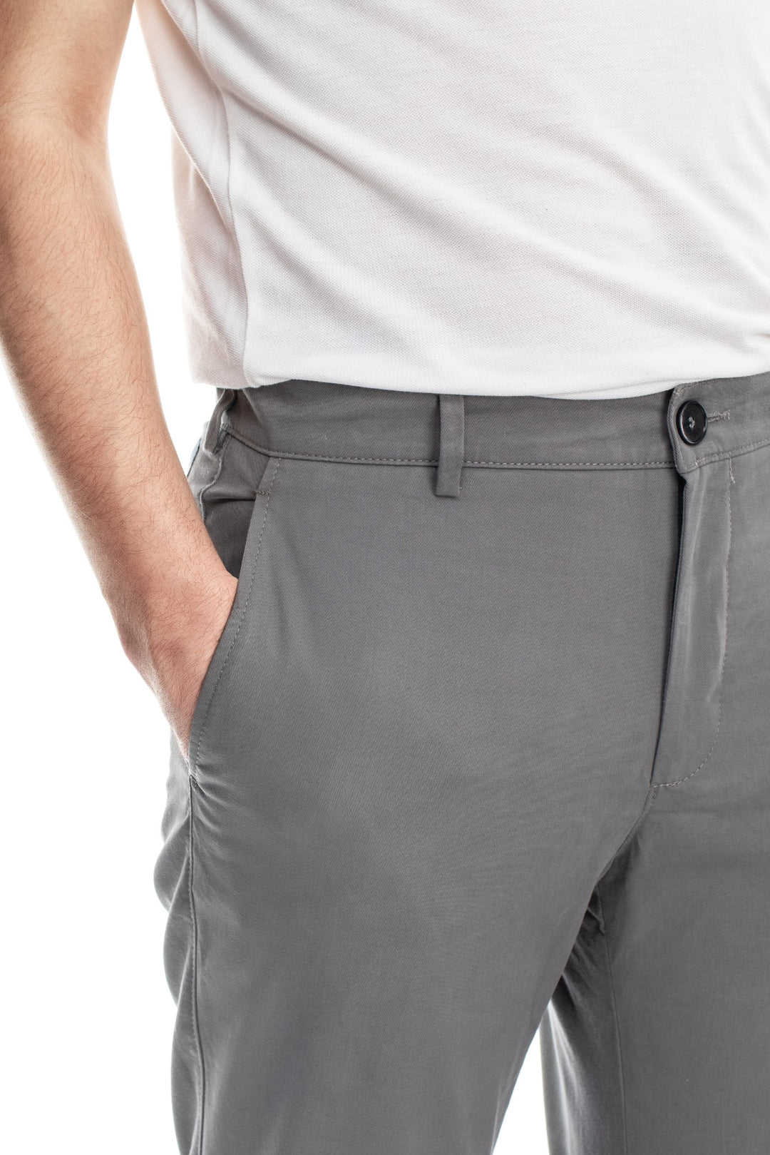 Pantaloni Chinos Gri - cod 16