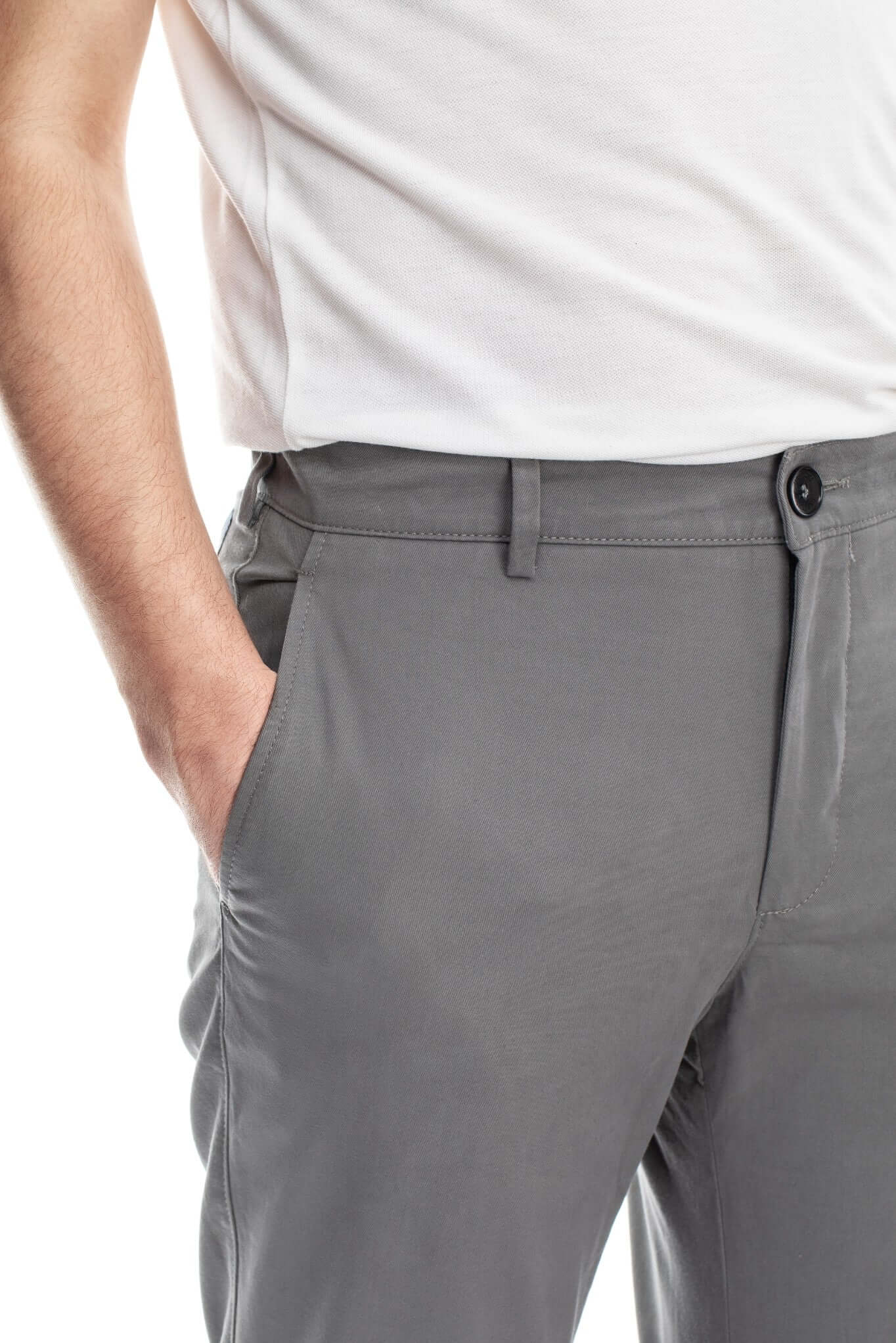 Pantaloni Chinos Gri - cod 16 | Ursachi