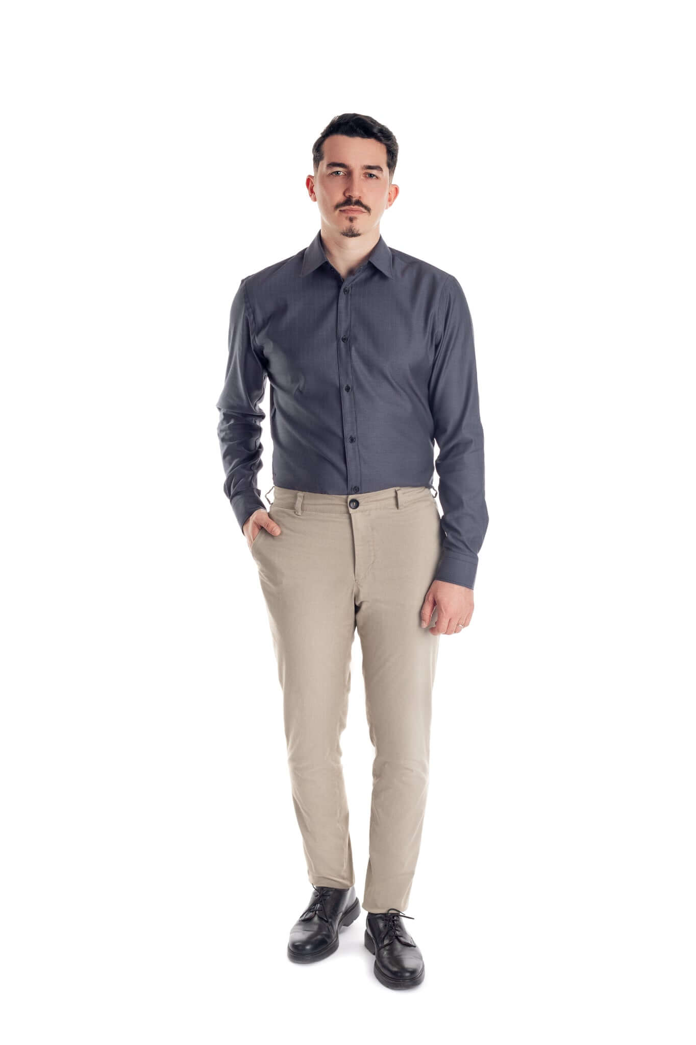 Pantaloni Chinos Gri - cod 15 | Ursachi