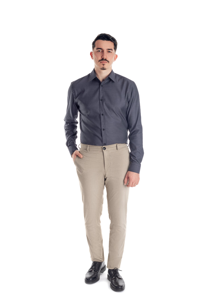 Pantaloni Chinos Gri - cod 15
