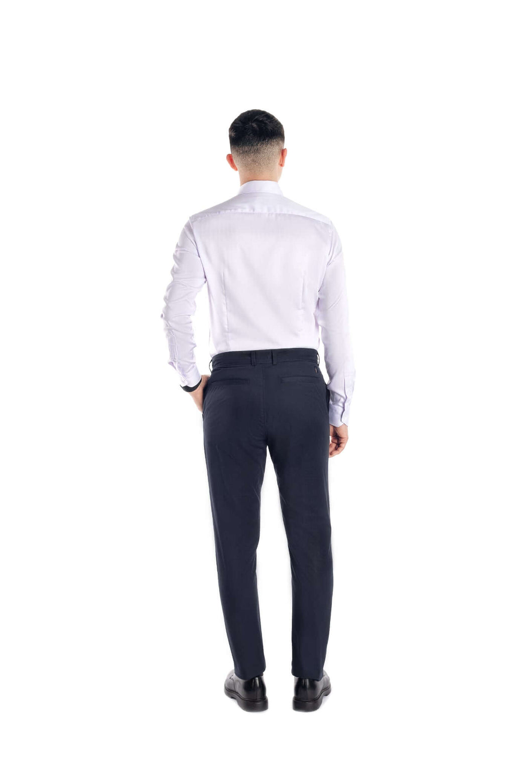 Pantaloni chinos bleumarin cu dungi - cod 18 | Ursachi