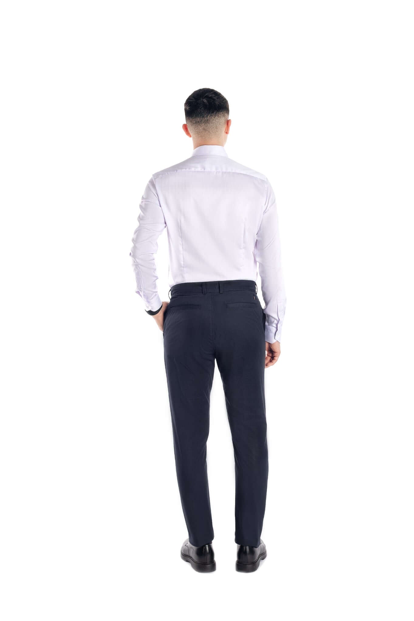 Pantaloni chinos bleumarin cu dungi - cod 18 | Ursachi