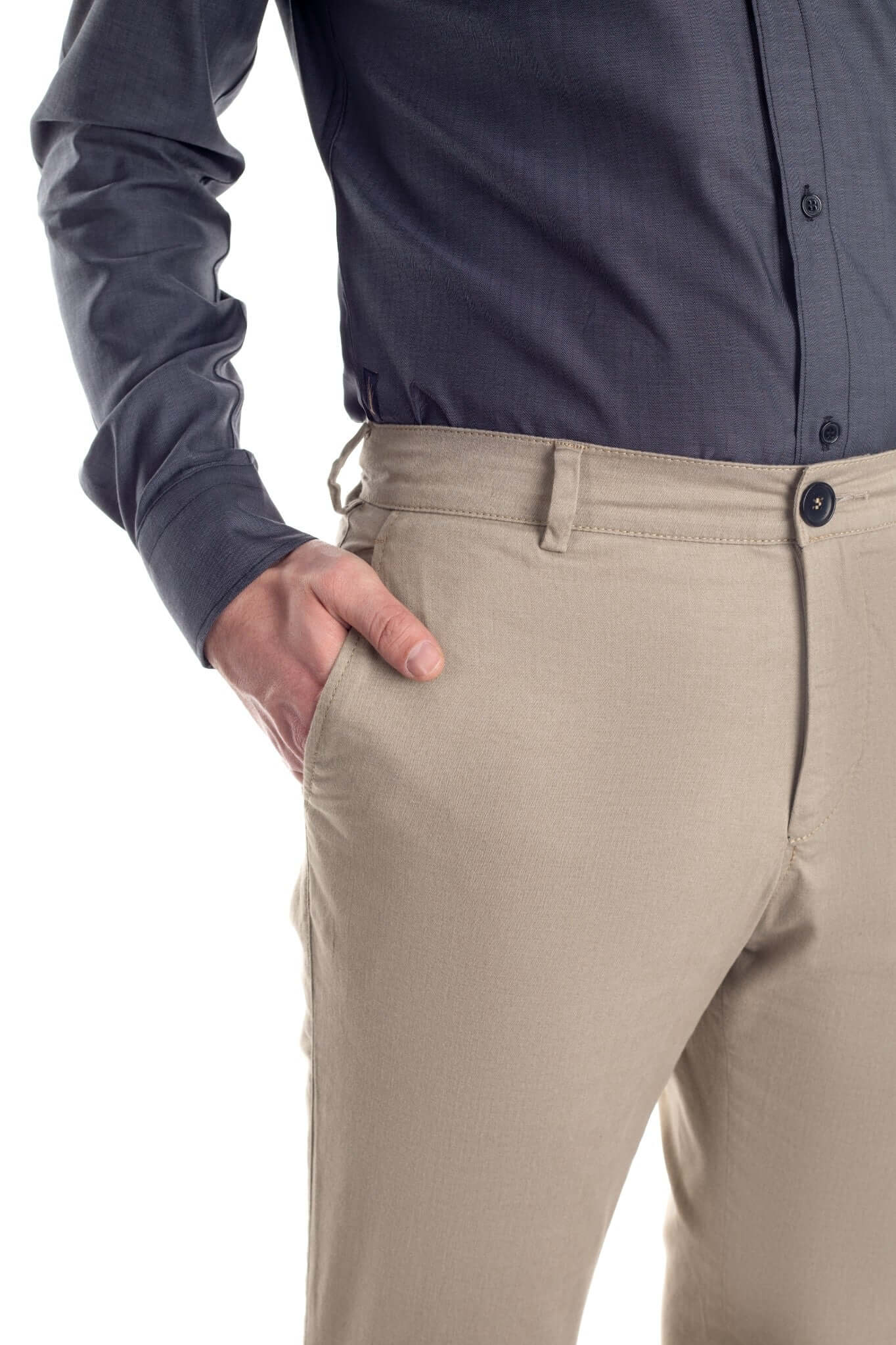 Pantaloni Chinos Gri - cod 15 | Ursachi