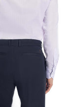 Pantaloni chinos bleumarin cu dungi - cod 18 | Ursachi