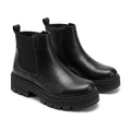 Ghete dama negru, A-935, din piele naturala