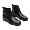 Ghete dama negru, A-912, din piele naturala