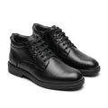 Ghete barbati din piele naturală, A-950, negru