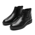 Ghete barbati din piele naturală, A-951, negru
