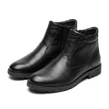 Ghete barbati din piele naturală, A-952, negru