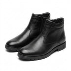 Ghete barbati din piele naturală, A-952, negru
