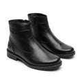 Ghete barbati din piele naturală, A-440, negru