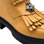 Ghete Dama din Piele Naturala, Culoare maro, Cod 743 | Paul Style