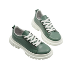 Pantofi dama sport, 133, din piele naturala verde | Paul Style