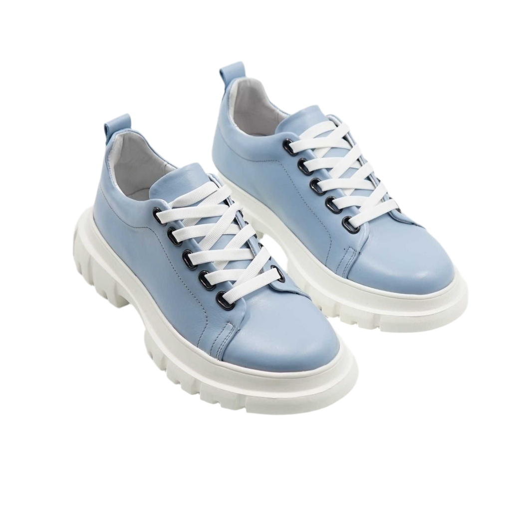 Pantofi dama sport, 133, din piele naturala albastri | Paul Style