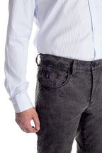 Pantaloni blugi negru sters - cod 12 | Ursachi