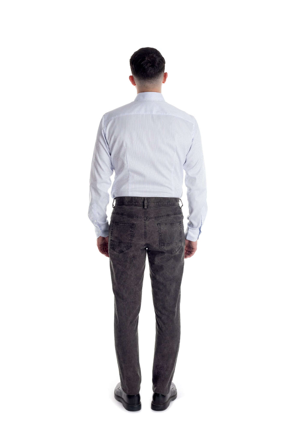 Pantaloni blugi negru sters - cod 12 | Ursachi
