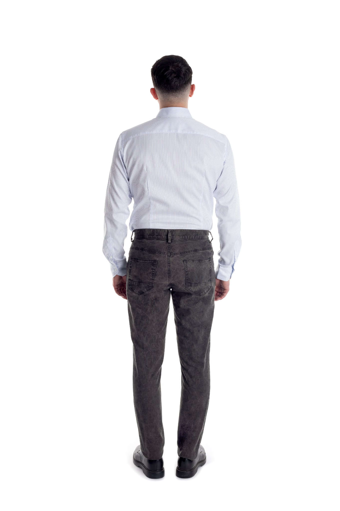 Pantaloni blugi negru sters - cod 12 | Ursachi
