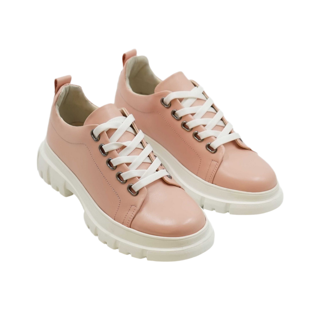 Pantofi dama sport, 133, din piele naturala roz | Paul Style