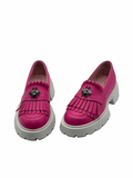 Mocasini dama magenta, 131, din piele naturala | Paul Style