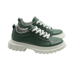 Pantofi dama sport, 133, din piele naturala verde | Paul Style