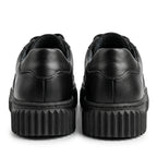 Adidasi dama,R-Iga, Negru, din piele naturala