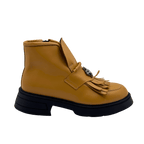Ghete Dama din Piele Naturala, Culoare maro, Cod 743 | Paul Style
