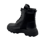 Ghete Dama din Piele Naturala, Culoare negru, Cod 764 | Paul Style