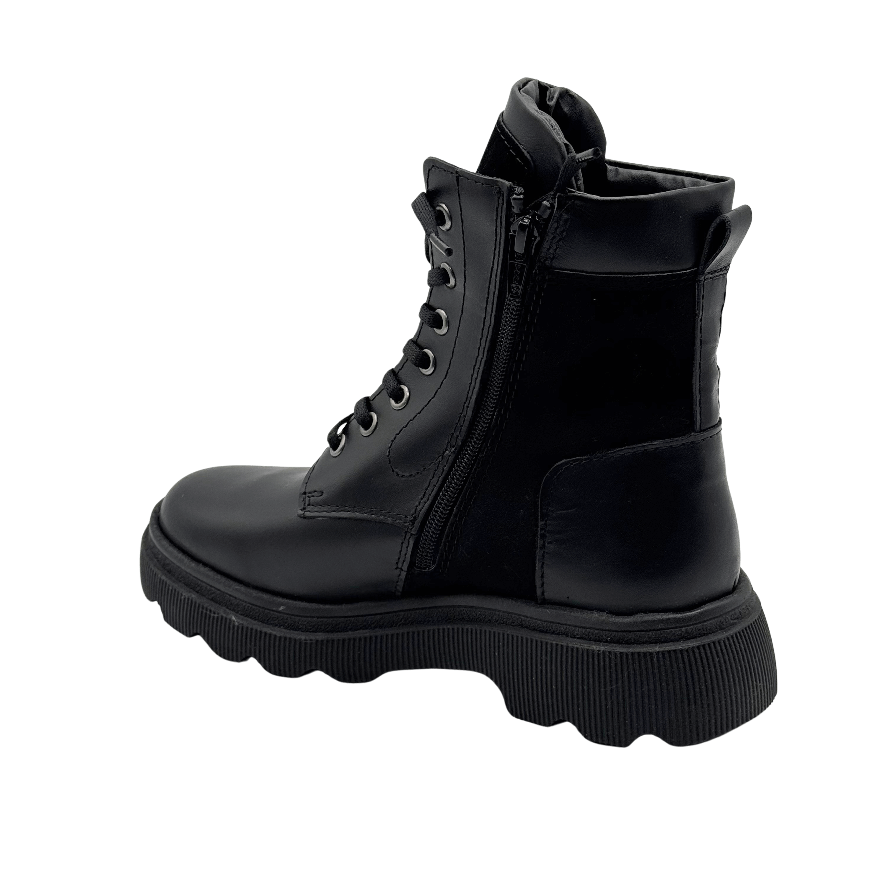 Ghete Dama din Piele Naturala, Culoare negru, Cod 764 | Paul Style