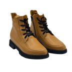 Ghete Dama din Piele Naturala, Culoare maro, Cod 740 | Paul Style