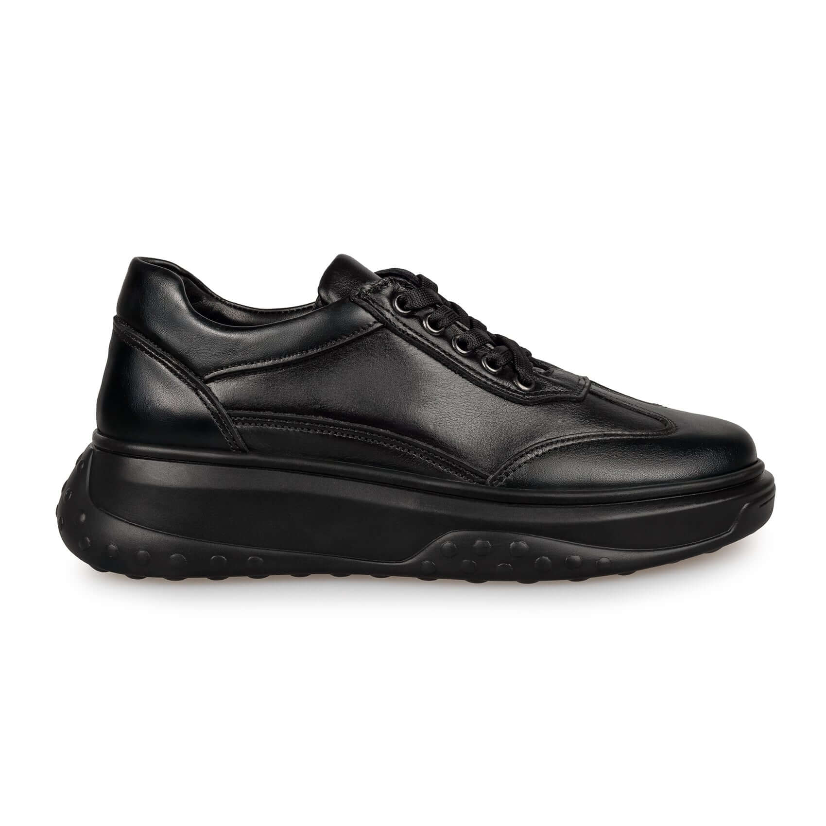 Pantofi dama sport, 157, din piele naturala negri | Paul Style