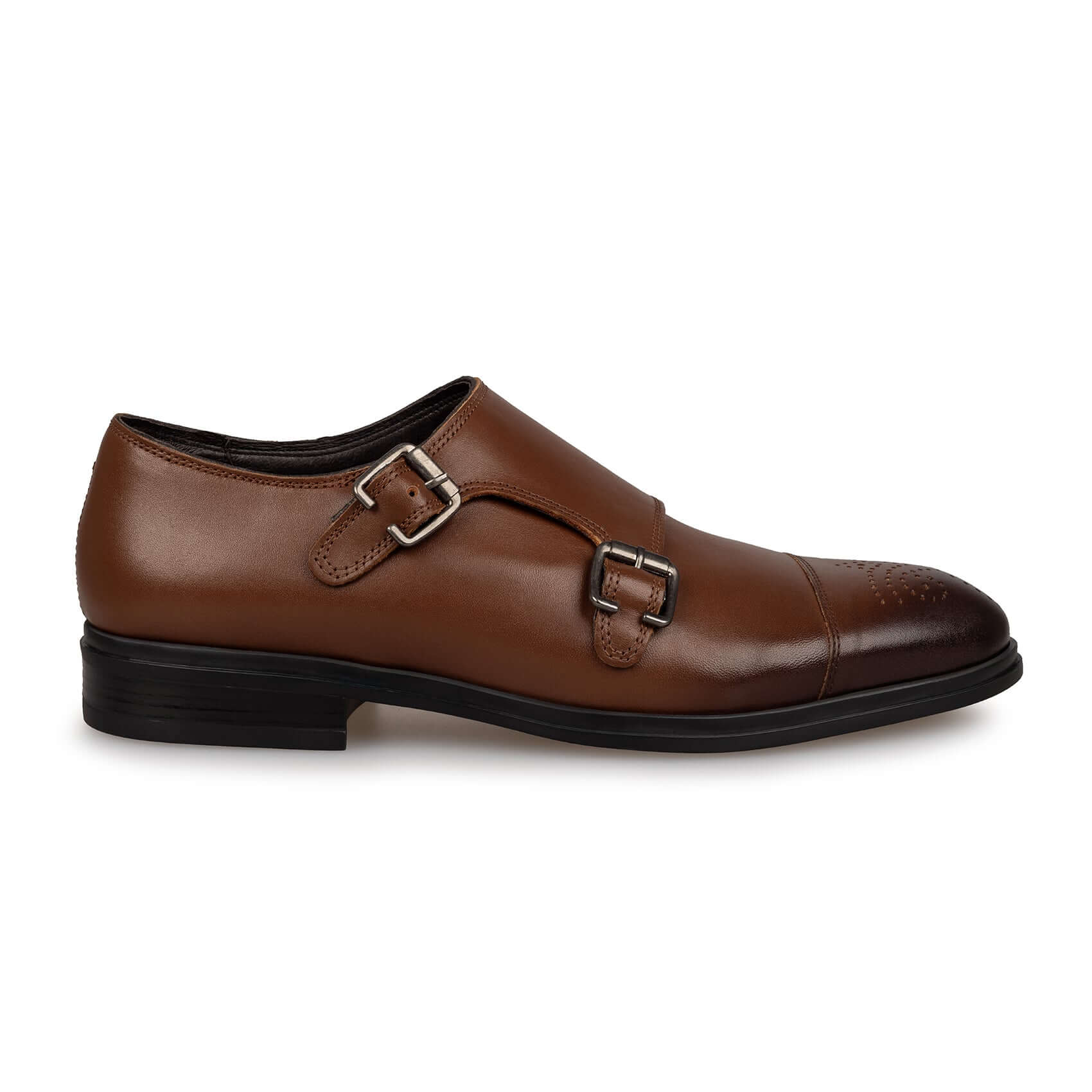 Pantofi eleganți bărbați din piele naturală 352 maro | Paul Style