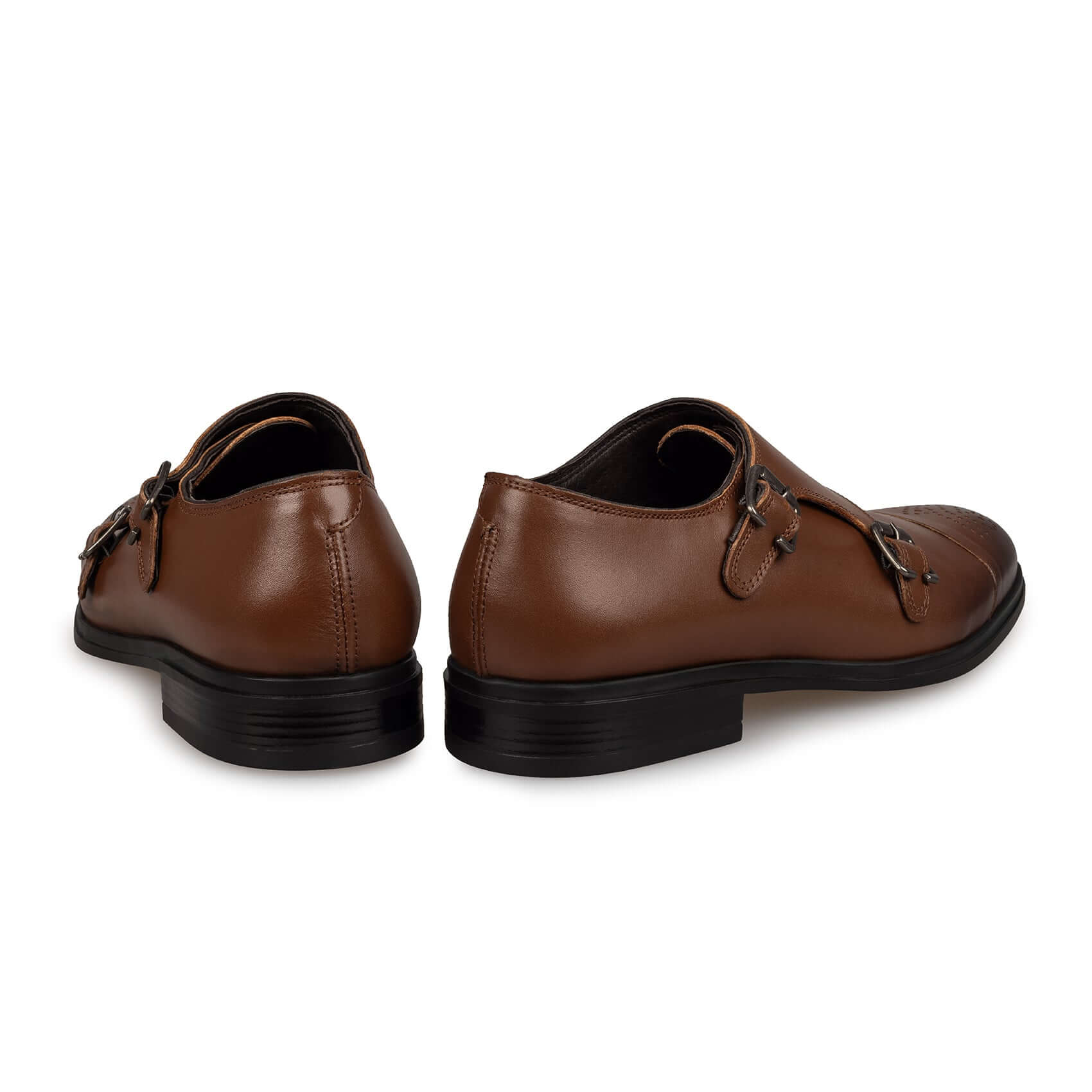 Pantofi eleganți bărbați din piele naturală 352 maro | Paul Style