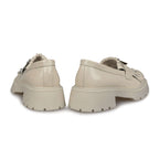Mocasini dama crem-lac, 131, din piele naturala | Paul Style