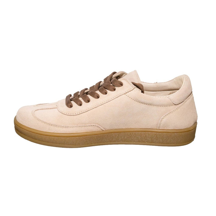 Pantofi sport roz-pudra, cod 128, din piele naturala