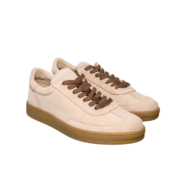 Pantofi sport roz-pudra, cod 128, din piele naturala